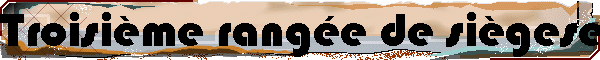 Troisime range de sigese